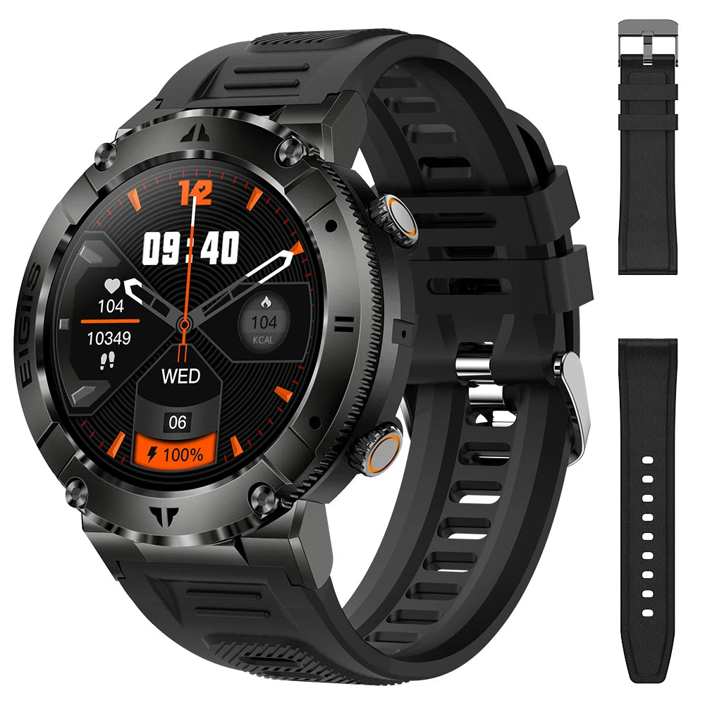 LaNikar Smart Watch Men TFT Display Bluetooth Blood Pressure Health