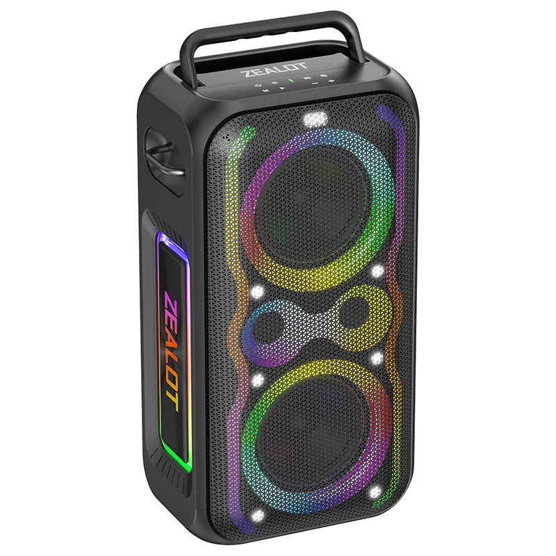 Zealot PT21 200W Portable Bluetooth Speaker IPX5 Waterproof