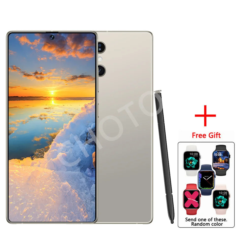 2025 Original Pad S25 ultra Tablet PC 7.3 inch HD 4K Android 13 22GB+2TB 8000mAh Battery 4G 5G Dual Sim Card WiFi GPS Google Tab