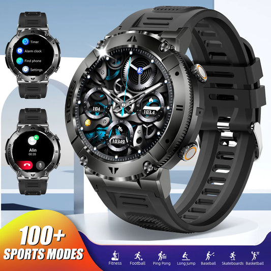 LaNikar Smart Watch Men TFT Display Bluetooth Blood Pressure Health