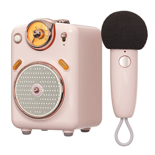 Divoom Fairy-OK Portable Bluetooth Speaker With Karaoke And FM Radio