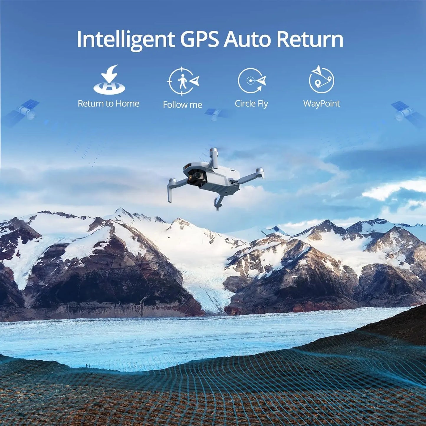 Potensic Atom SE 4K GPS Drone With Gimbal For Beginners