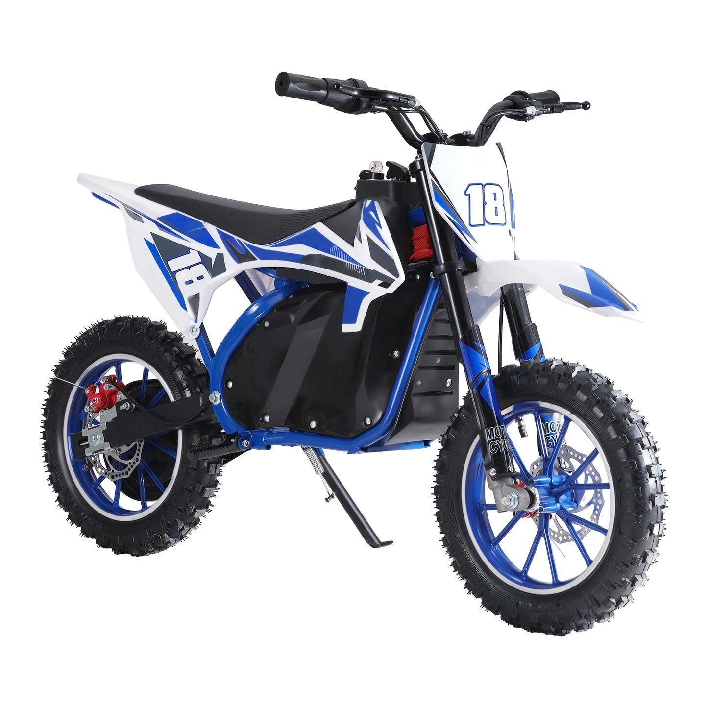 Off Road Mini Motorcycle Dirt Bike Kids Electric Motocross Bike Electric Pocket Motorbike with Motor and Battery 10 Inch Tires