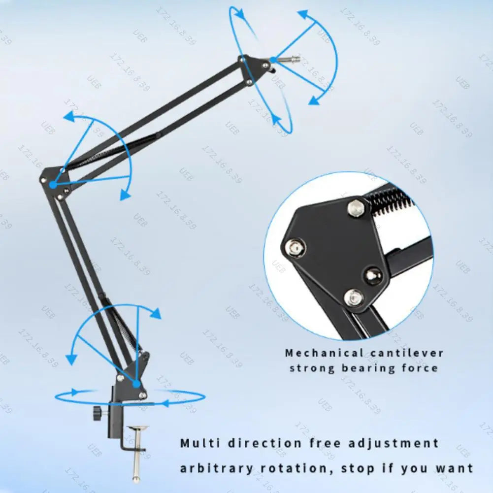 Professional Podcast Microphone SoundCard Kit for PC Smartphone Laptop Computer Vlog Recording Live Streaming YouTube