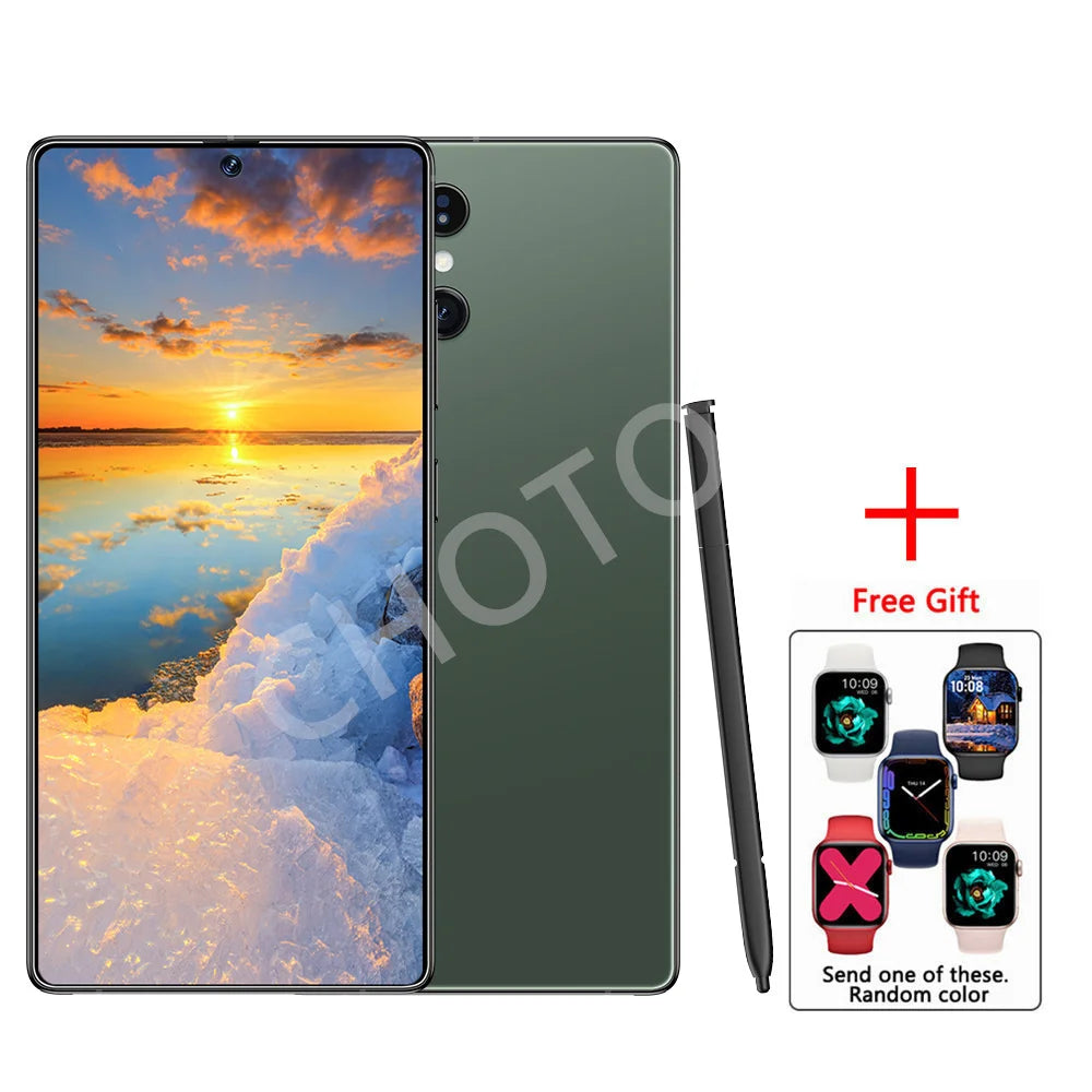 2025 Original Pad S25 ultra Tablet PC 7.3 inch HD 4K Android 13 22GB+2TB 8000mAh Battery 4G 5G Dual Sim Card WiFi GPS Google Tab