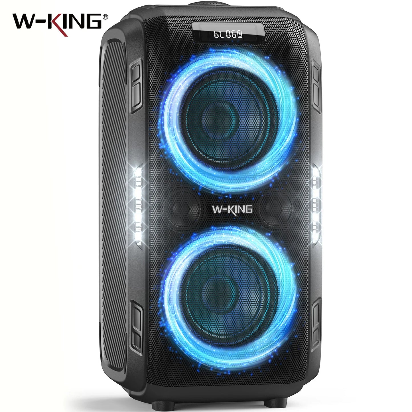 W King 250W Peak Bluetooth Speaker Boombox With Massive Bass
