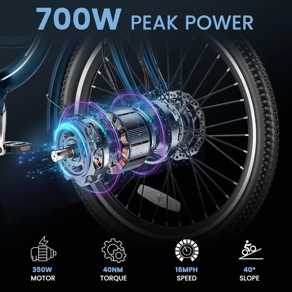 Electric Tricycle For Adults With Removable Battery