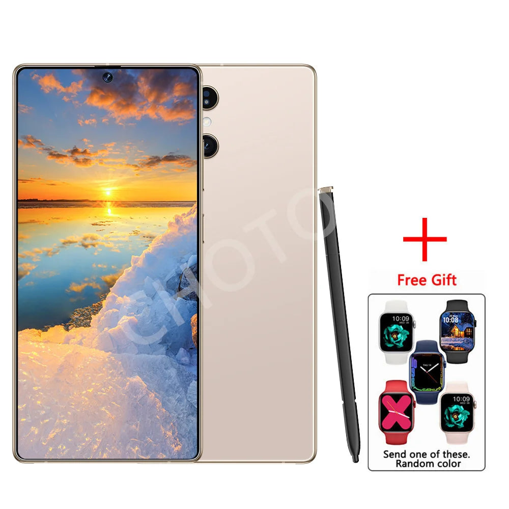 2025 Original Pad S25 ultra Tablet PC 7.3 inch HD 4K Android 13 22GB+2TB 8000mAh Battery 4G 5G Dual Sim Card WiFi GPS Google Tab