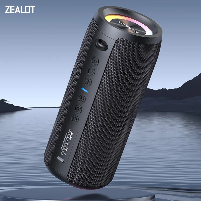 Zealot S51Pro 40W Bluetooth Speaker With 3D Stereo Bass IPX5