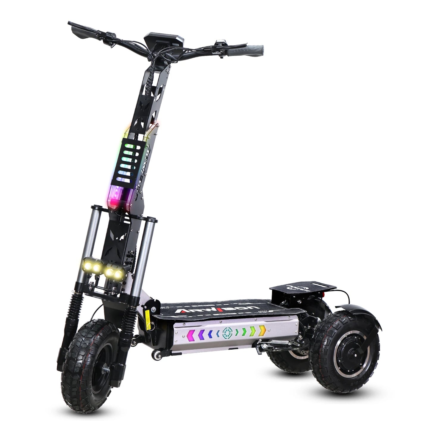 Arwibon MT30 6000W Adult Electric Tricycle Speed up to 35MPH 60V 27Ah 13inch off-road tires foldable commuting sports E-tricycle