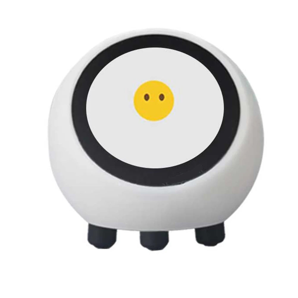 Smart Desktop Robot Multi-Function Mini Robot Tabletop Ornaments LCD Display Smart Assistant Robot 1.28in for Home Office