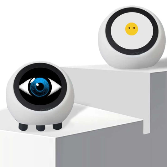 AI Voice Chat Robot Multi-Function Smart Desktop Robot LCD Display Mini Robot Tabletop Ornaments 1.28in for Home Decor