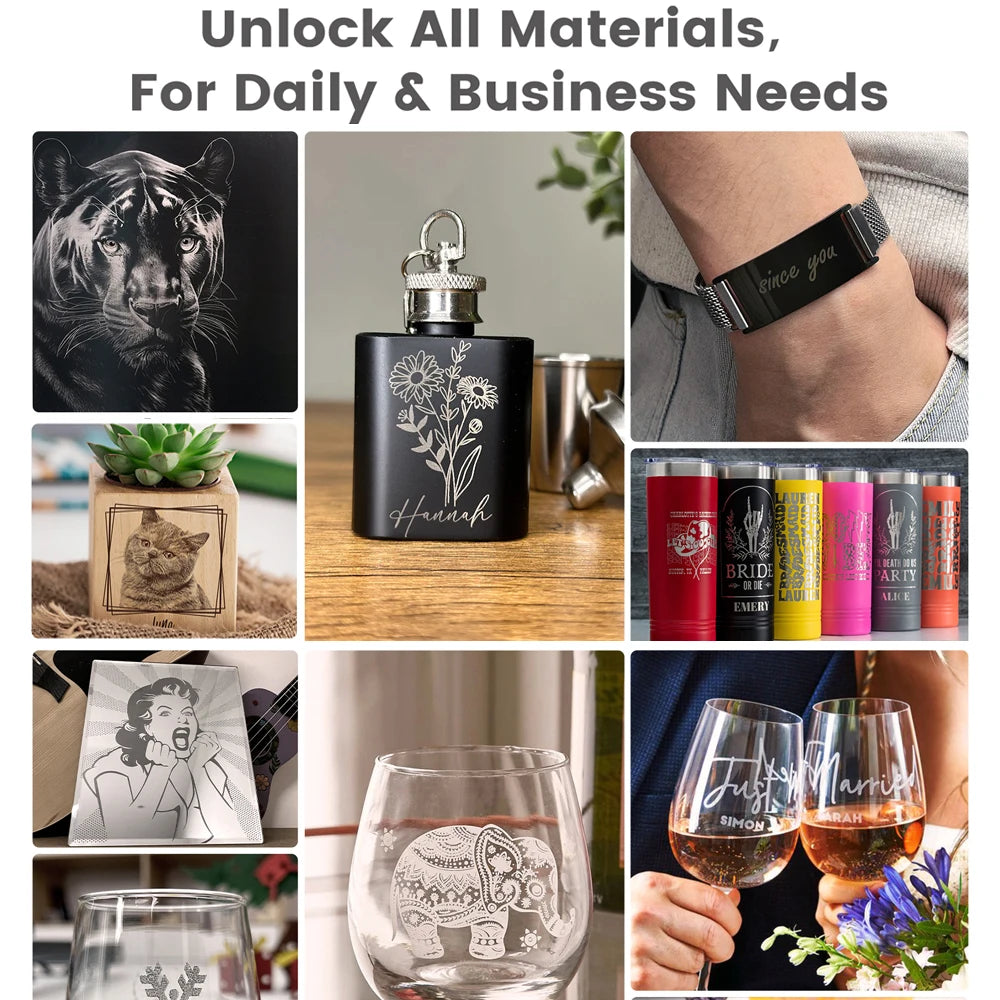 Algolaser DIYKIT MK2 40*43cm CNC Laser Cutter Engraver Air Aissit WiFi Table Metal Acrylic Wood Laser Cutting Engraving Machine