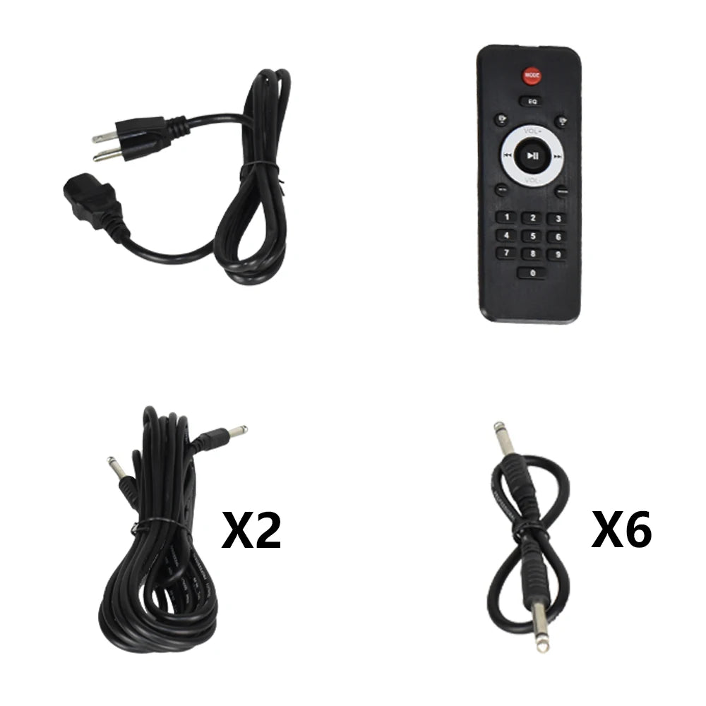 PRORECK Club 3500 Powered DJ PA Speaker System With Bluetooth