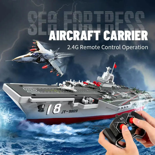 JJRC 1:800 Fujian Aircraft Carrier RC Ship With Water Activation