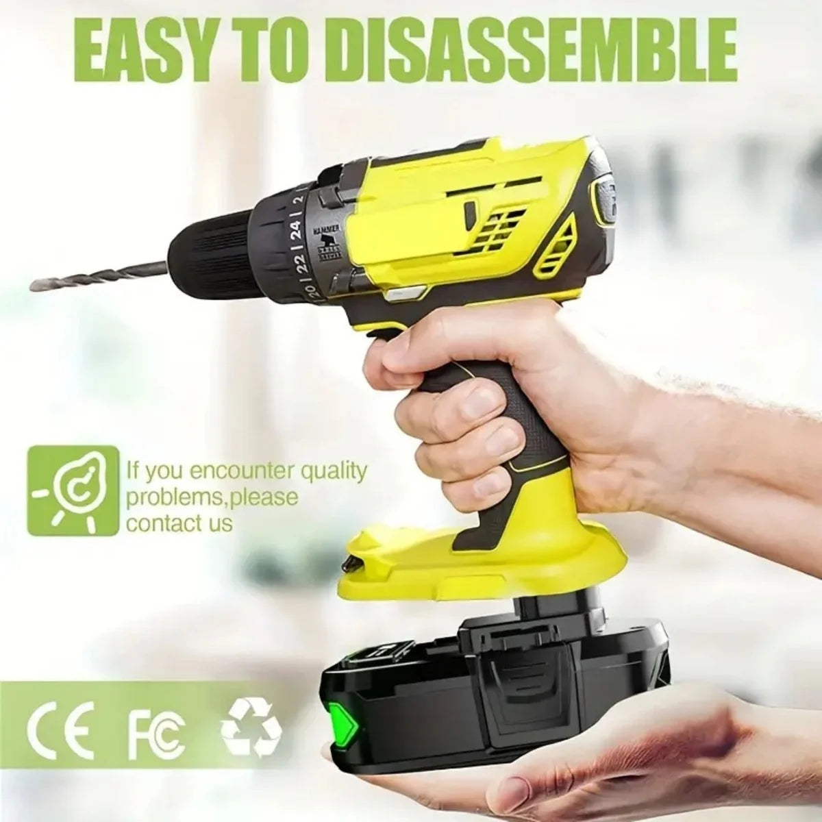 1/2/4PACK P108 Replacement Battery 8.0Ah 18V | High Capacity 8000mAh | For Ryobi 18 Volt ONE Plus | Replace Ryobi 18V P102 P103