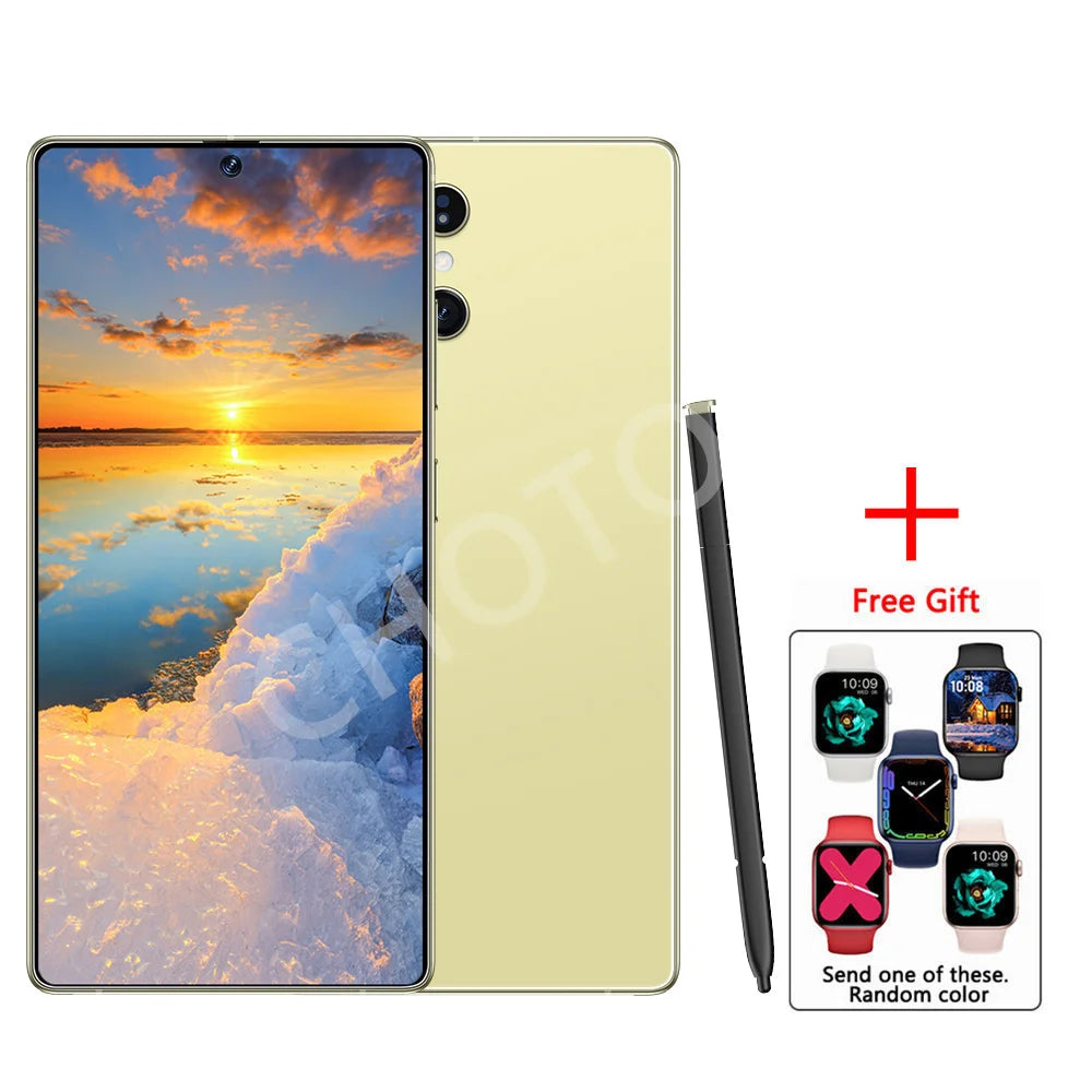 2025 Original Pad S25 ultra Tablet PC 7.3 inch HD 4K Android 13 22GB+2TB 8000mAh Battery 4G 5G Dual Sim Card WiFi GPS Google Tab