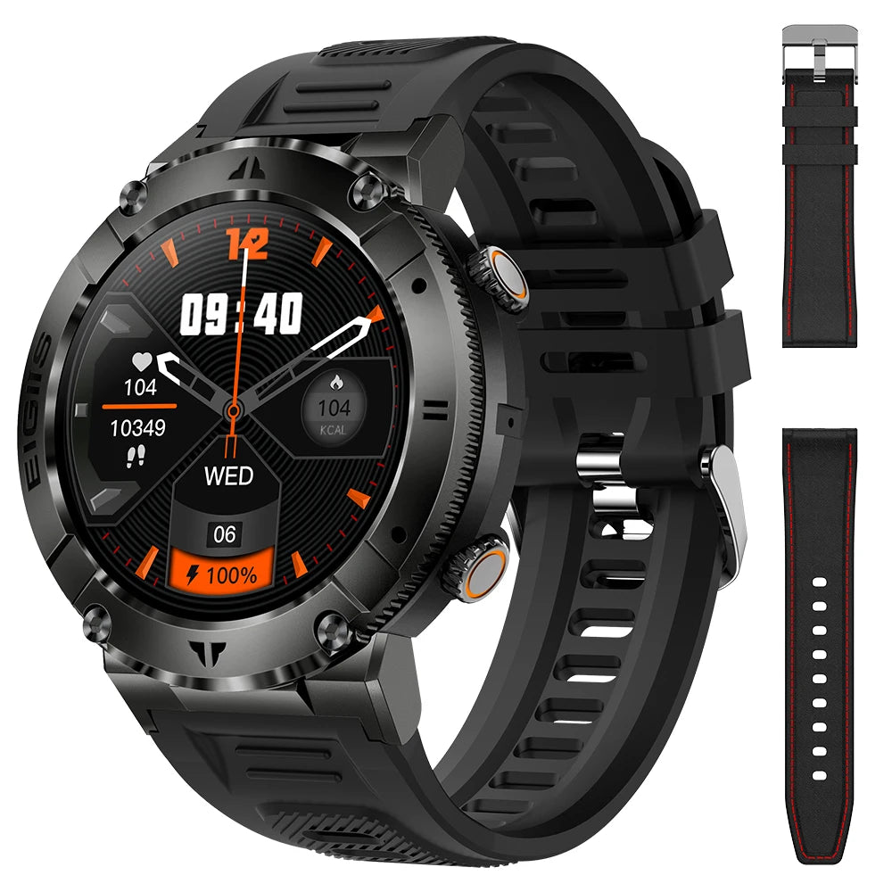 LaNikar Smart Watch Men TFT Display Bluetooth Blood Pressure Health