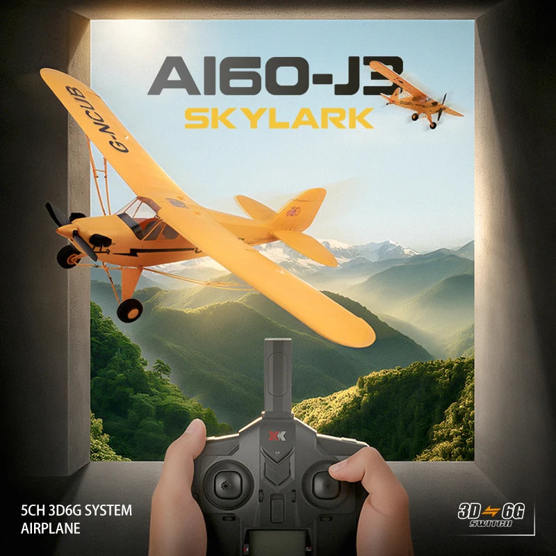 WLtoys Brushless RC Airplane With Auto Return And Detachable Wings 12 Min Flight