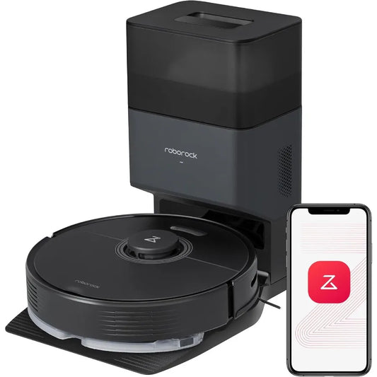 Q7 Max+ Robot Vacuum and Mop with AutoEmpty Dock for Continuous HandsFree Cleaning Up to 7 Weeks APPControlled Mopping 4200Pa H